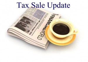 New Jersey Tax Sale Update