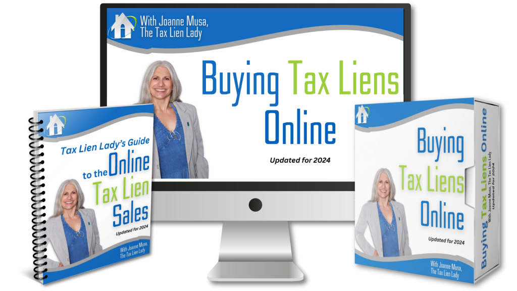 Buying Tax Liens Online home study course 2024 update